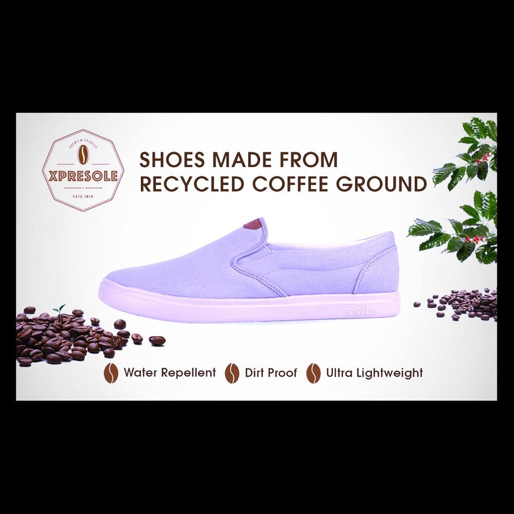 Xpresole Shoe // Made from Coffee ☕️